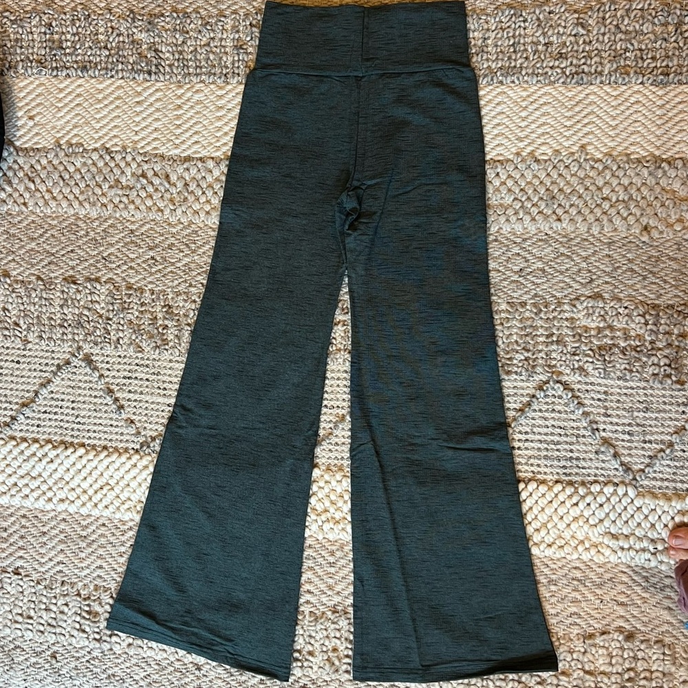 Organic cotton wide leg pants - high waist pants - Gaucho - Brand New - S & L - Picture 4 of 7